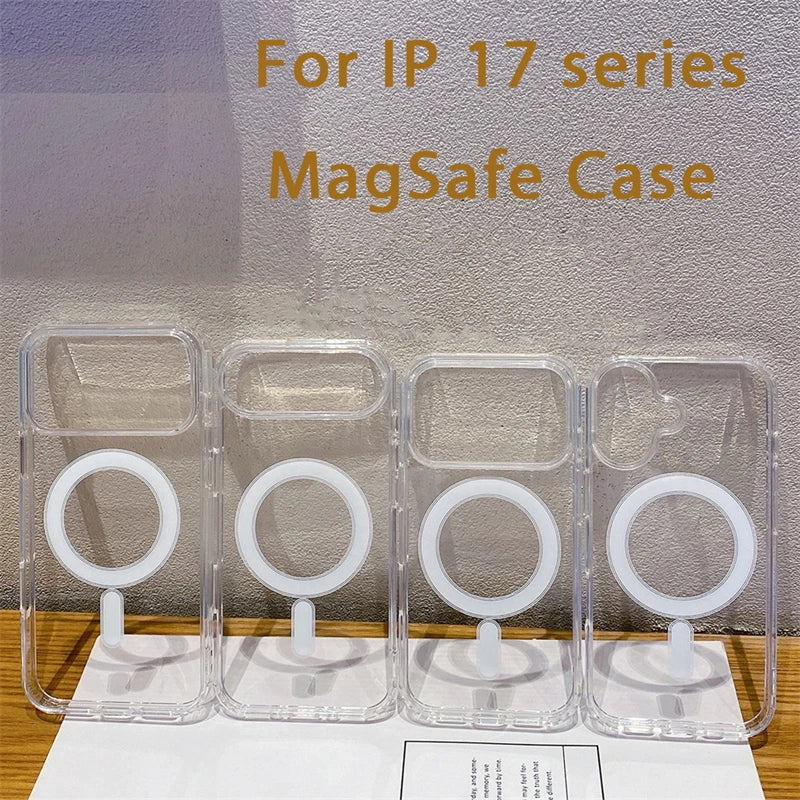 For Magsafe Magnetic Phone Case For iphone 17 17Air 11 12 13 Mini 14