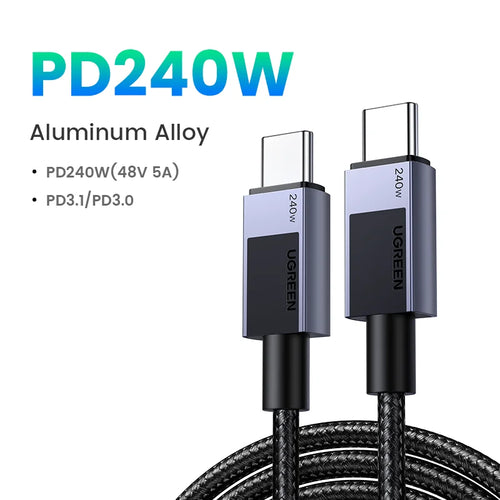 UGREEN PD 240W USB C to USB C Cable PD3.1 Fast Charge for MacBook