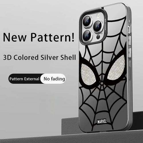 Superhero Spiderman Colored Color Phone Case for IPhone 16 15 14 13 12