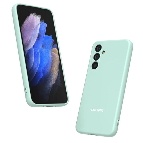 For Samsung Galaxy A55 A35 A25 A15 A05S A04S Case Liquid Silicone