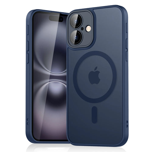 Luxury Magnetic Matte Translucent Armor Shockproof Case For iPhone 11