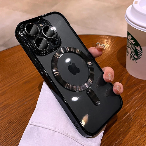 Plating Soft TPU Full Lens Protect Case For iPhone 15 14 13 12 11 Pro