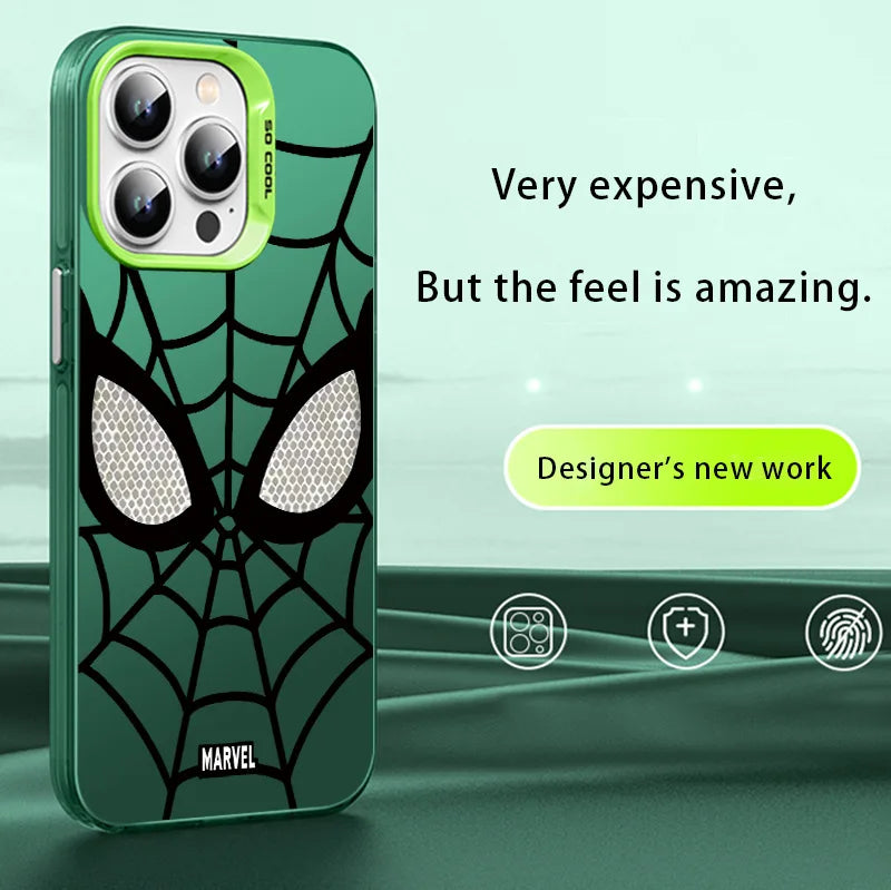 Superhero Spiderman Colored Color Phone Case for IPhone 16 15 14 13 12