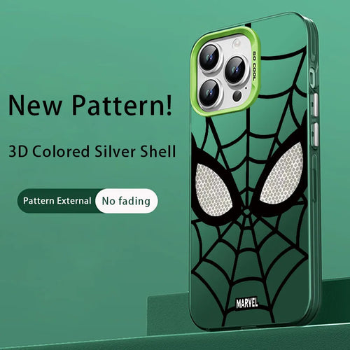 Superhero Spiderman Colored Color Phone Case for IPhone 16 15 14 13 12