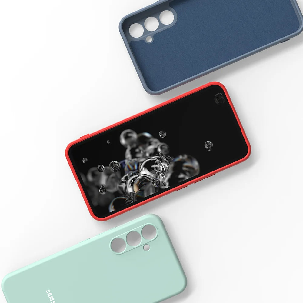 For Samsung Galaxy A55 A35 A25 A15 A05S A04S Case Liquid Silicone