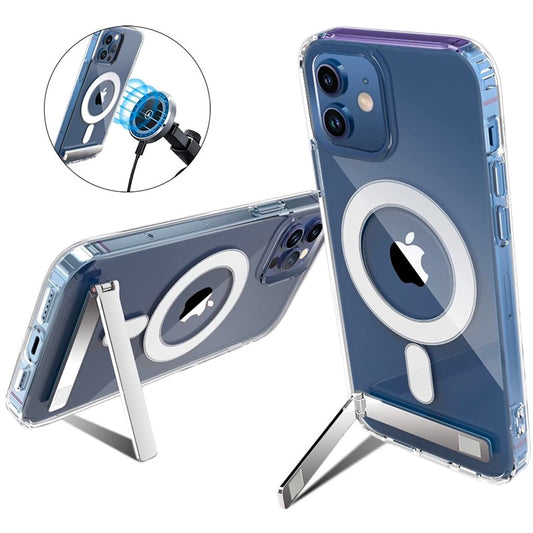 Clear Magnetic Phone Case Iphone 14 Pro Max 13 12 11 Mini Back Cover