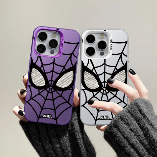 Superhero Spiderman Colored Color Phone Case for IPhone 16 15 14 13 12