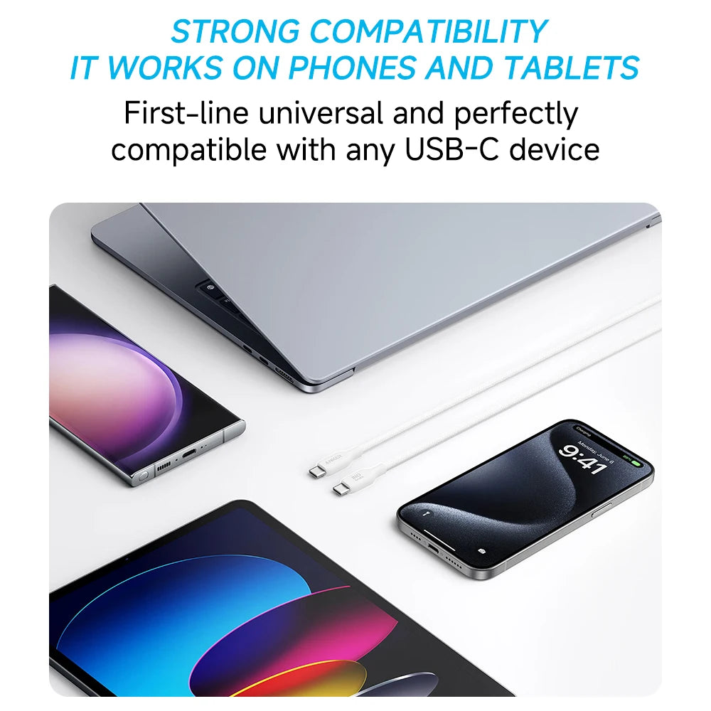 Anker 240W USB-C to USB-C Cable Bio-based Nylon Braided Data Cable