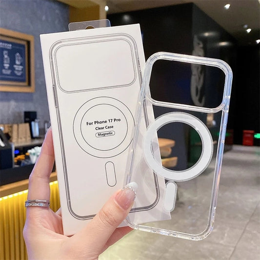 For Magsafe Magnetic Phone Case For iphone 17 17Air 11 12 13 Mini 14