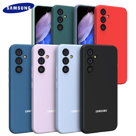 For Samsung Galaxy A55 A35 A25 A15 A05S A04S Case Liquid Silicone